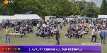 12. Avrupa (04.06.2022 -Frankfurt) Dersim Kültür festivali