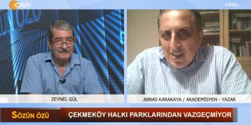 Çekmeköy Halkı Parklarından Vazgeçmiyor – Zeynel Gül’ün sunumuyla Sözün Özü programının bugünkü konukları Meryem Canverdi , Abbas Karakaya ve Müslüm Erdem – 19.06.2022