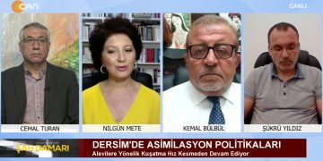Dersim’de Asimilasyon Politikaları. Cemal Turan, Nilgün Mete , Kemal Bülbül ve Şükrü Yıldız ile Şah Damarı programı Can Tv’de.