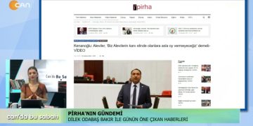 Dilek Odabaş Bakır ile Can’da Bu Sabah’ın 16 Haziran Perşembe günü konuğu Avukat Ezgi Duman