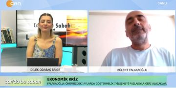 Dilek Odabaş Bakır’ın sunumuyla Basın Özetleri, Aktüel Gelimler ile Can’da Bu Sabah başladı.. -Can’da Bu Sabah’a bugün ekonomist Bülent Falakaoğlu, ABF Genel Başkanı Mustafa Aslan ve PSAKD Genel Başkanı Cuma Erçe katılarak gündemi değerlendirecek