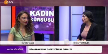 Kürt Basını Üzerinde’ki Baskıların Geçmişten Bugün’e Devam Ediyor, Nergiz Güzel ile Kadın Kürsüsü. Konuk: Diren Yurtsever..