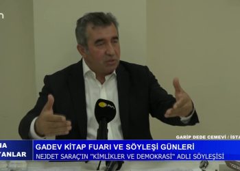 Nejdet Saraç’ın ”Kimlikler ve Demokrasi” Adlı Söyleşisi – Gadev Kitap Fuarı Söyleşi Günleri – Garip Dede Cemevi / İstanbul -20.06.2022