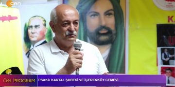 Pir Sultan Abdal Kültür Derneği Kadıköy ve İçerenköy Şubesi’nde Sivas Katliamı’nın 29. Yılı Anılıyor. Medine Meral’in sunduğu ÖZEL PROGRAM’ın konukları (İçerenköy PSAKD Cemevi Başkanı) İbrahim Karakaya ,Şair Özgün Enver Bulut ve Müzisyen Anıl Kaya ile birlikte Can Tv’de..