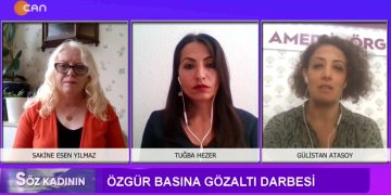 Söz Kadının Seçime Giderken HDP – HDP’ye yönelik baskı ve gözaltılar.. Sakine Esen Yılmaz’ın sunduğu Söz Kadının programının bugünkü konukları Tuğba Hezer ve Gülistan Atasoy.