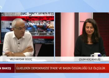 Ülkelerin Demokrasisi İfade ve Basın Özgürlüğü ile ölçülür – Veli Haydar Güleç, Çilem Küçükkeleş ve Ali Kenanoğlu ile Can’dan Bakış programı Can TV’de…