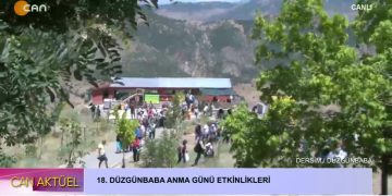 18. Düzgünbaba Anma Günü Etkinlikleri – Dersim – CANLI YAYIN