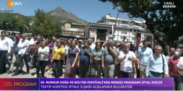 20. Munzur Doğa Ve Kültür Festivali’nin Merkez Programı İptal Edildi – Dersim Halkı Vali Yasağına Karşı Yürüyüş Gerçekleştiriyor…