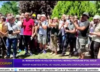 20. Munzur Doğa Ve Kültür Festivali’nin Merkez Programı İptal Edildi – Dersim Halkı Vali Yasağına Karşı Yürüyüş Gerçekleştiriyor…