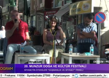20. Munzur Kültür Ve Doğa Festivali – Pertek Siyasetin Ötekileri ”Düşmanlık Ve Siyaset” Paneli