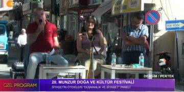 20. Munzur Kültür Ve Doğa Festivali – Pertek Siyasetin Ötekileri ”Düşmanlık Ve Siyaset” Paneli