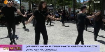 42. Yılında Çorum Alevi Kültür Merkezinde Çorum Katliyamında Yaşamını Yitirenler Anılıyor