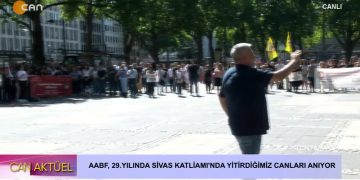 AABF, 29. yılında Sivas Katliamı’nda yitirilen canları Almanya / Köln’de anıyor – CANLI YAYIN