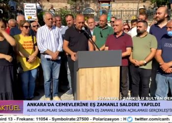 Aleviler Ankara’da Cemevlerine Yapılan Eş Zamanlı Saldırılara Karşı, Türkiye Genelinde Eş Zamanlı Açıklama Yapıyor.