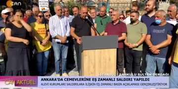 Aleviler Ankara’da Cemevlerine Yapılan Eş Zamanlı Saldırılara Karşı, Türkiye Genelinde Eş Zamanlı Açıklama Yapıyor.