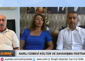 Ali Köylüce’nin sunduğu Dar-Û Dîdar programının bugünkü konusu Narlı Cemevi Kültür ve Dayanışma Festivali….