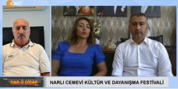 Ali Köylüce’nin sunduğu Dar-Û Dîdar programının bugünkü konusu Narlı Cemevi Kültür ve Dayanışma Festivali….