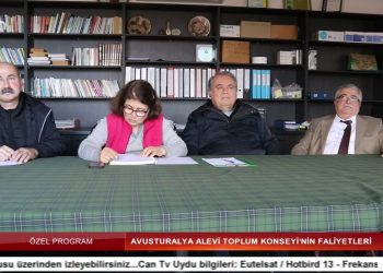 Avusturalya Alevi Toplum Konseyi’nin Faaliyetleri -Elif Tabak’ın sunumuyla Özel Program Can Tv’de…