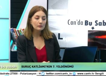 Berfin Yıldız ile Can’da Bu Sabah’ın 21 Temmuz Perşembe günü konuğu Türkiye Kadın Dernekleri Federasyonu Başkanı Canan Güllü