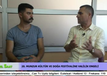 Cihan Berk’in Sunduğu Yerel Saat Programı Dersim Ve Bölgesindeki Güncel Haberler İle Can Tv’de