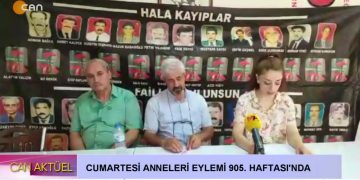Cumartesi Anneleri Eylemi 905. Haftası’nda..