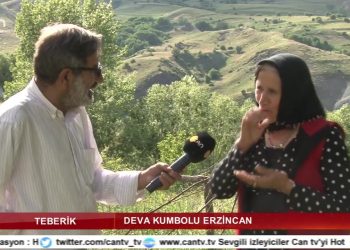 Deva Kumbolu Erzincan – Ali Şeker ile Teberik programı Can TV’de