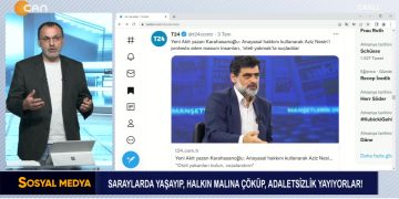 Halkın Malına Çöküp Saraylarda Yaşıyorlar!Şükrü Yıldız’ın sunduğu Sosyal medya programı Can Tv’de – CANLI YAYIN