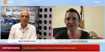 HDP Kongresinde öne çıkan mesajları,6’lı Masa Toplantılarını ve 29. Yılında Sivas Madımak’ı konuşuyoruz.Veli Haydar Güleç , Çilem Küçükkeleş ve Ali Kenanoğlu ile Can’dan Bakış Can TV’de..