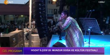 Hozat İlçesi 20. Munzur Kültür ve Doğa Festivali – Hozat/ Dersim – CANLI YAYIN