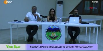 İskendurum Çevre Koruma Başkanı: Nermin Yıldırım Kara
 Akçay Çevre Ve Sosyal Dayanışma Derneği Başkanı :Mehmet Bebek
 Mersin İHD Başkanı: Hakkı Demir
Yerel Saat Programı İle Can Tv’de…