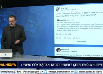 Levent Göktaş’tan Sedat peker’e Çeteler Cumhuriyeti, Şükrü Yıldız ile Sosyal Medya..