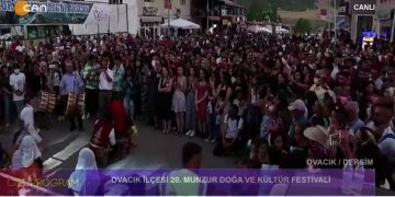 Ovacık İlçesi 20. Munzur Doğa Ve Kültür Festivali – Konser – CANLI YAYIN