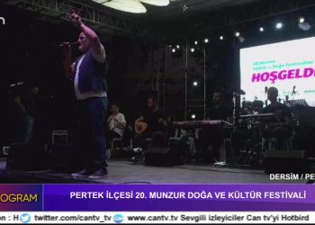 Pertek İlçesi 20. Munzur Doğa ve Kültür Festivali – DERSİM / PERTEK – CANLI YAYIN