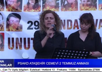 PSAKD Ataşehir Cemevi 2 Temmuz Anması