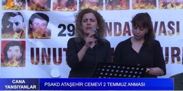 PSAKD Ataşehir Cemevi 2 Temmuz Anması