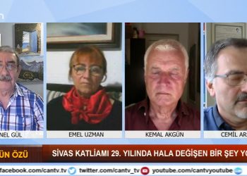 Sivas Katliamı 29. Yılında Hala değişen birşey yok! Zeynel Gül’ün sunumuyla Sözün Özü programının bugünkü konukları AABF Kurucu Üyesi Cemil Arslan , Akademisyen-Yazar Kemal Akgün ve PSA 2 Temmuz Kültür Eğitim Vakfı Eski Başkanı Emel Uzman.