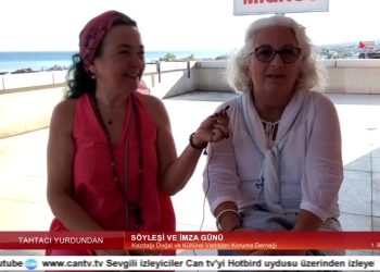 Söyleşi ve İmza Günü, Kazdağı Doğal ve Kültürel Varlıkları Koruma Derneği. Gülümser Kaya ile Tahtacı Yurdundan..