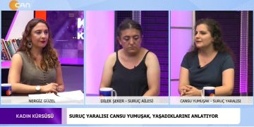 Suruç Davası ve Davada Gelinen Aşama, Nergiz Güzel ile Kadın Kürsüsü. Konuklar: Dilek Şeker, Cansu Yumuşak..