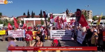 Tahtacı Yurdundan – Edremit demokrasi Güçleri – 2 Tmmuz Anması