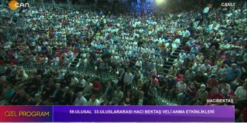 59. Ulusal 33. Uluslararası Hacı Bektaş Veli Anma Töreni Başladı- 2.Bölüm