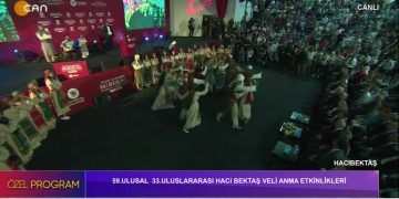 59. Ulusal 33. Uluslararası Hacı Bektaş Veli Anma Töreni Başladı