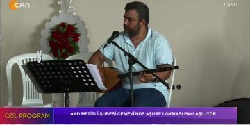 AKD Mezitli Şubesi Cemevi’nde Aşure Dağıtılıyor – Özel Program