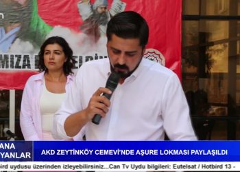 AKD Zeytinköy Cemevi’nde Aşure Lokması Paylaşıldı