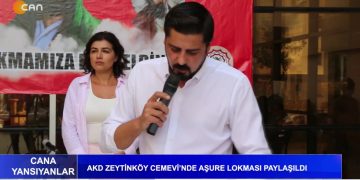 AKD Zeytinköy Cemevi’nde Aşure Lokması Paylaşıldı