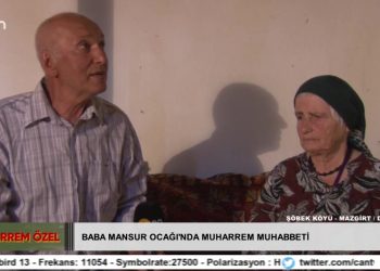 Baba Mansur Ocağı’nda Muharrem Muhabbeti, Şöbek Köyü / Mazgirt / Dersim. Muharrem Özel..
