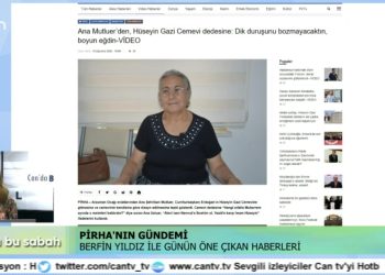 Berfin Yıldız ile Can’da Bu Sabah’ın 18 Ağustos Perşembe günü konuğu: Erol Önderoğlu