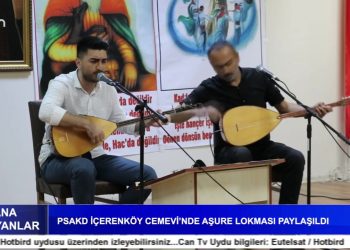 Cana Yansıyanlar – PSAKD İçerenköy Cemevi’nde Aşure Lokması Paylaşıldı