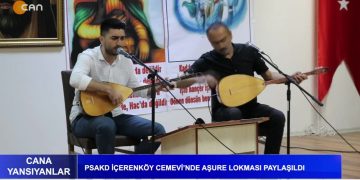 Cana Yansıyanlar – PSAKD İçerenköy Cemevi’nde Aşure Lokması Paylaşıldı