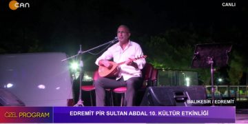 Edremit Pir Sultan Abdal 10. Kültür Etkinliği, Muharrem Temiz’den Deyişler – CANLI YAYIN