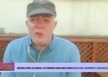 *Gözaltına Alınan 13 İnsan Hakları Savunucusu Brakıldı *30 Ağustos Kaybedilme Günü *Hakan Arslan’ın Kemikleri Torba İçinde Babasına Teslim Edildi Rohat Emekçi’nin Sunduğu Can Aktüel Programının Konukları: HDP Milletvekili Musa Piroğlu İHD Eş Genel Başkanı Öztürk Türkdoğan